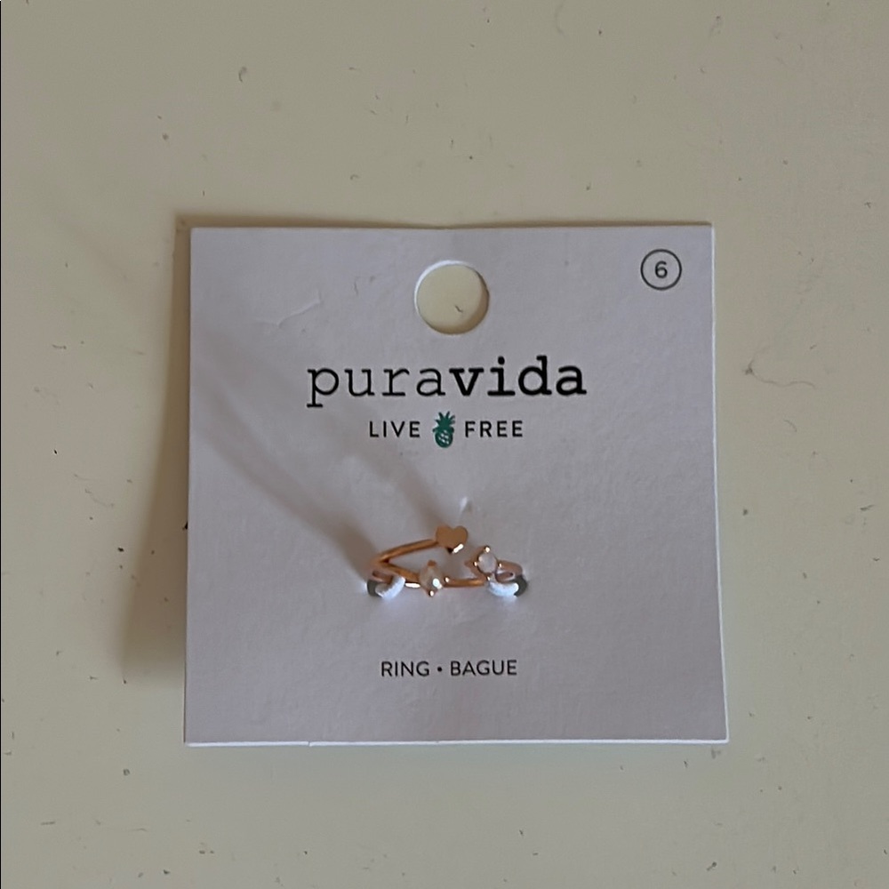 Pura Vida Rose Gold Ring